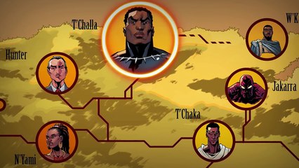 Black Panther's Royal Family Tree [720p]