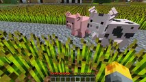 Minecraft FARM ANIMALS MOD / HELP BUILD YOUR BARN AND LET THE ANIMALS SURVIVE!! Minecraft