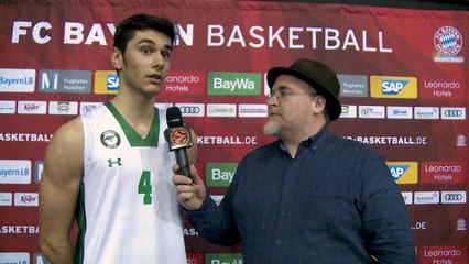 EB ANGT Munich, Day 1 Interview: Mert Akay, U18 Darussafaka Istanbul