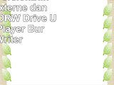 Upgrated VersionBlingco Slot externe dans CDRW DVDRW Drive Ultra Slim Player Burner