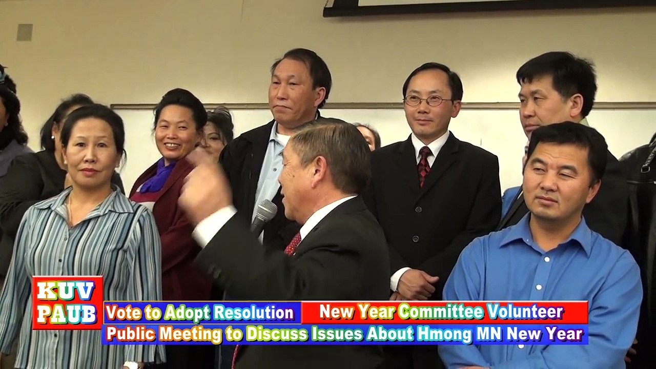 Final Solution For Pej Xeem Hmoob to Move Forawrd - New Year Issues -New Committee Volunteer