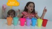 Renkli Plastik Bardaklar ile İngilizce Sayıları ve Renkleri Öğrenelim | Nursery Rhymes for Kids