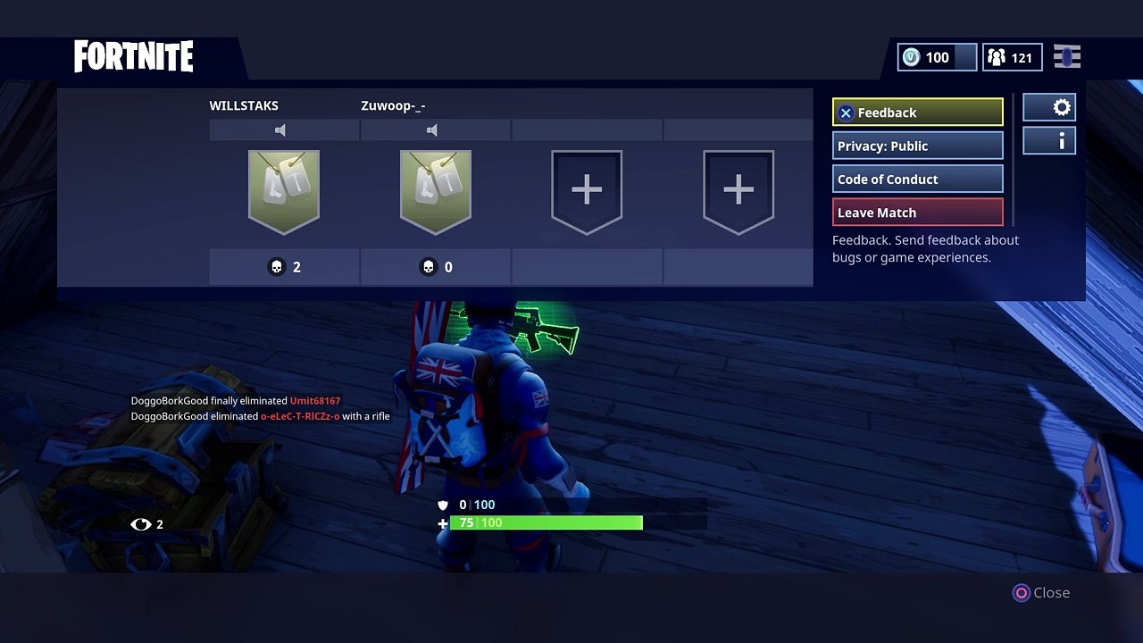 Fortnite wager dispute proof vs zuwoop-_- #C-4423364