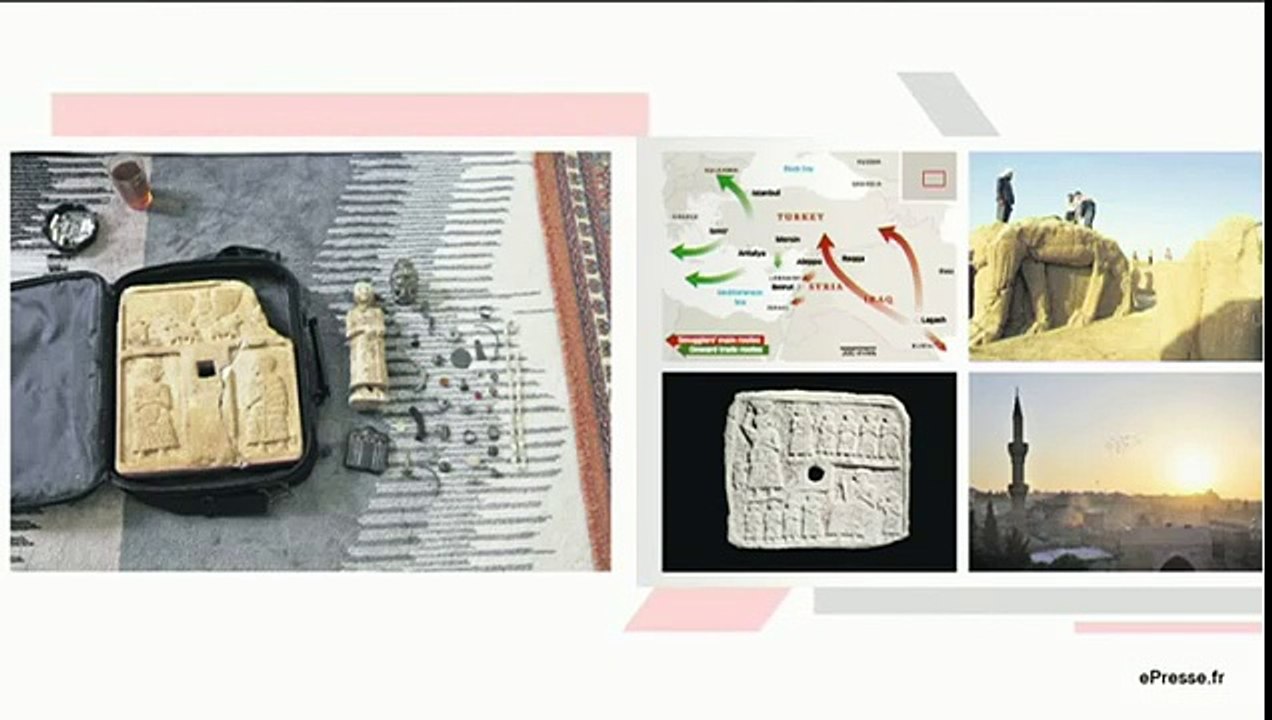 Géopolitique : "Le pillage du patrimoine archéologique en Syrie et en Irak"
