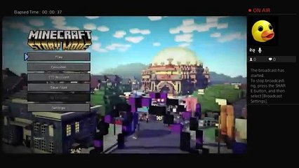 playing minecraft story mode epsoide 1 (22)