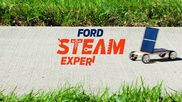 How to Make a Solar Powered Car - STEAM - Ford