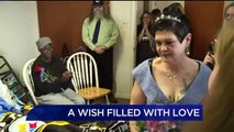 Man's Dying Wish Comes True, Marries Love of His Life