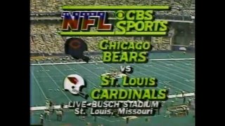 1984-10-14 Chicago Bears vs St. Louis Cardinals