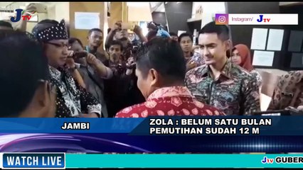 JTV ZOLA BELUM SATU BULAN PEMUTIHAN SUDAH 12  M