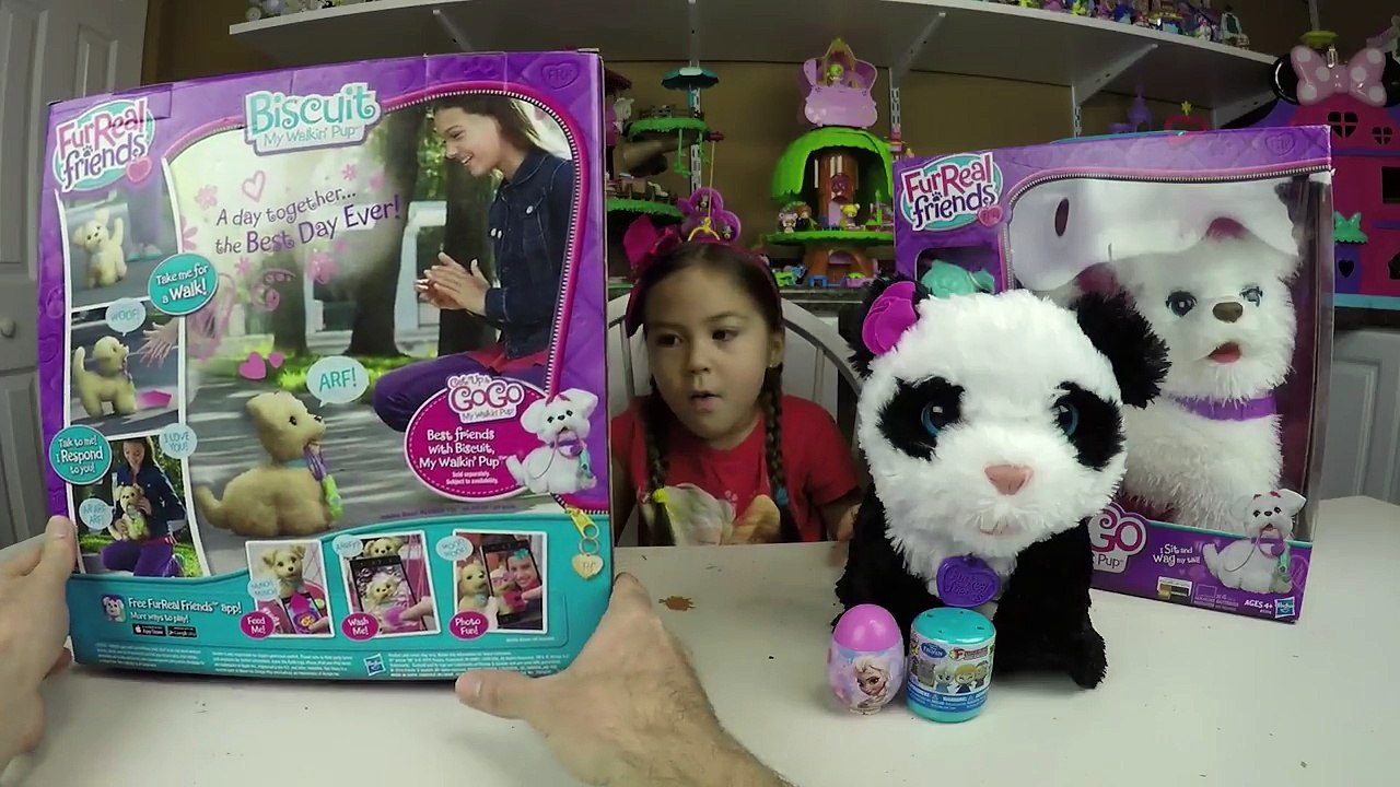 furreal friends walkin puppies biscuit toy plush