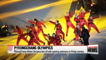 PyeongChang Winter Olympics kick off with grand opening ceremony