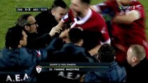 Ηλίας Φυντάνης πριν το ΑΕΛ-Πας Γιάννινα 3-2  Προημιτελικός  κυπέλλου 2017-18