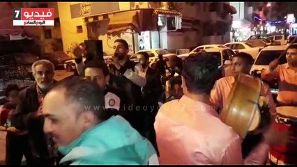 "سبوع" مولود على أغانى النادى المصرى فى بورسعيد