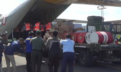 Pengiriman Bantuan Bagi Warga Asmat