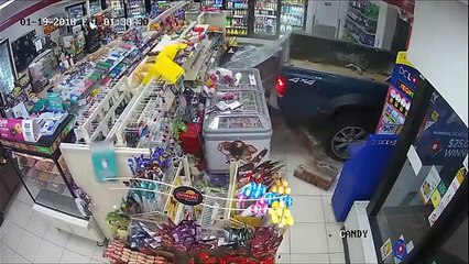 Criminals Ram Stolen Truck Into Store, Steal ATM