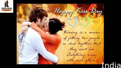 Happy Kiss Day 2018  Romantic messageWishesGreetingsWhatsapp Video By Indian Tubes