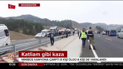 Kahramanmaraş'ta katliam gibi kaza