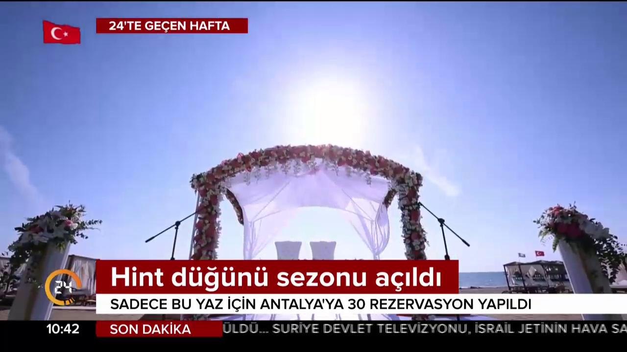 Hint düğünü sezonu açıldı