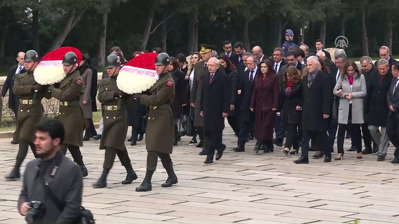 CHP'nin yeni PM ve YDK üyeleri Anıtkabir'de