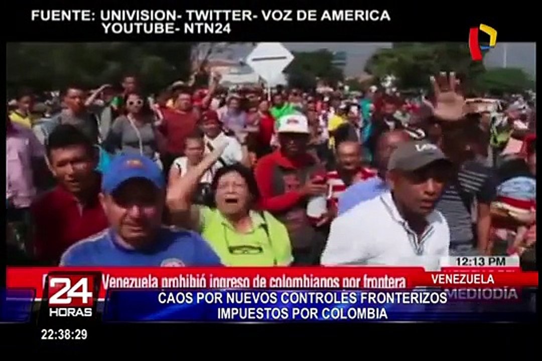 Colombia: se desata caos tras endurecimiento de controles migratorios