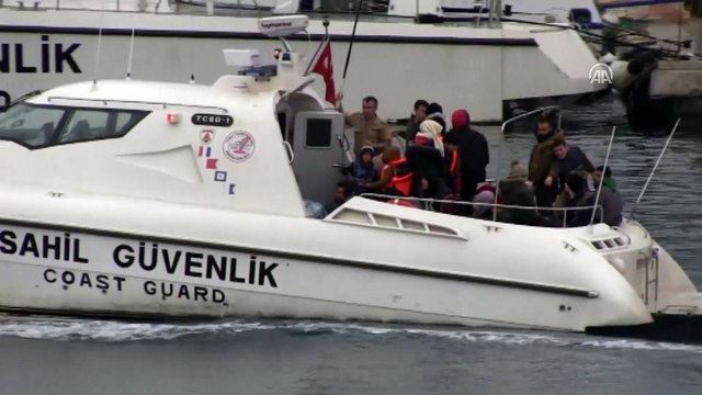Ege Denizi'nde yasa dışı göçle mücadele - MUĞLA