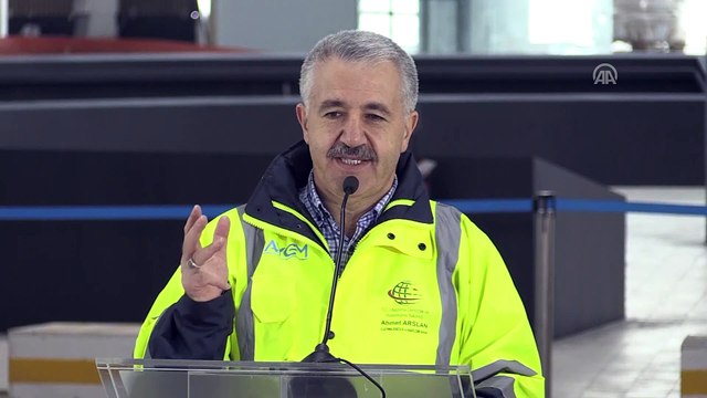 Bakan Arslan: 'İnşallah 29 Ekim 2018'de hep beraber yeni havalimanının ismini öğreneceğiz' - İSTANBUL