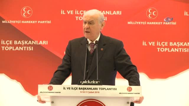 MHP Lideri Bahçeli: Afrin'e Girmeyin Diyorsun, Hadi Yarın Birileri de Çıkıp Hatay'dan, Kilis'ten...