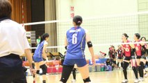 高本佳澄選手(Kasumi Takamoto)大野石油広島オイラーズ【女子ﾊﾞﾚｰﾎﾞｰﾙVﾁｬﾚﾝｼﾞﾘｰｸﾞⅠ2016-2017】2016.11.20美濃加茂市中央体育館プラザちゅうたい