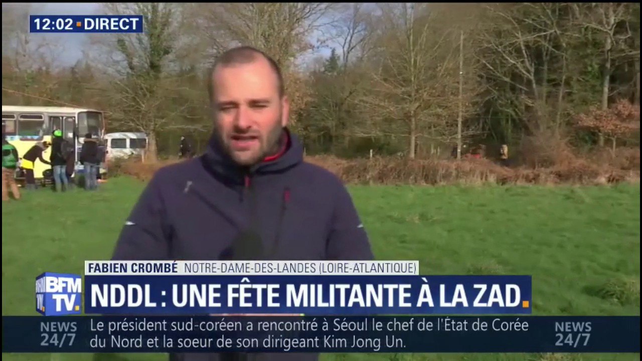 Notre-Dame-des-Landes: les militants fêtent l'a...