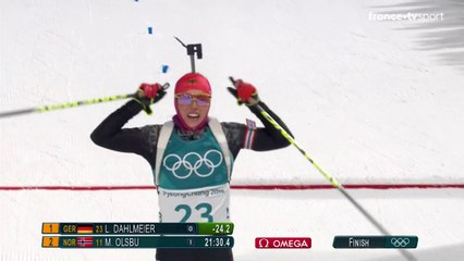 JO 2018 : La médaille d'or du sprint pour Laura Dahlmeier