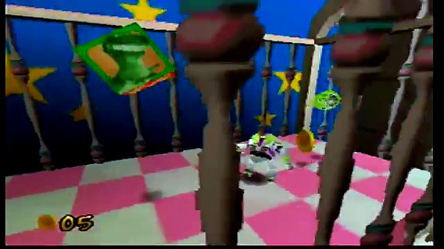 Toy Story 2 Nintendo 64 Walkthrough Part 1 - Andys House