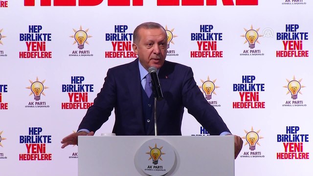 Cumhurbaşkanı Erdoğan: Milletvekillerimiz, belediye başkanlarımız, kapı kapı dolaşacağız - İSTANBUL