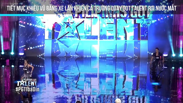 Tiết mục khiêu vũ bằng xe lăn khiến cả trường quay Got Talent rơi nước mắt