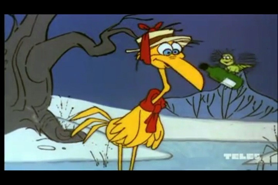 Kranich Und Die Feuerlibelle  Folge 5- Ein heißer Leckerbissen (Winter Blunderland) Crazy legs Crane