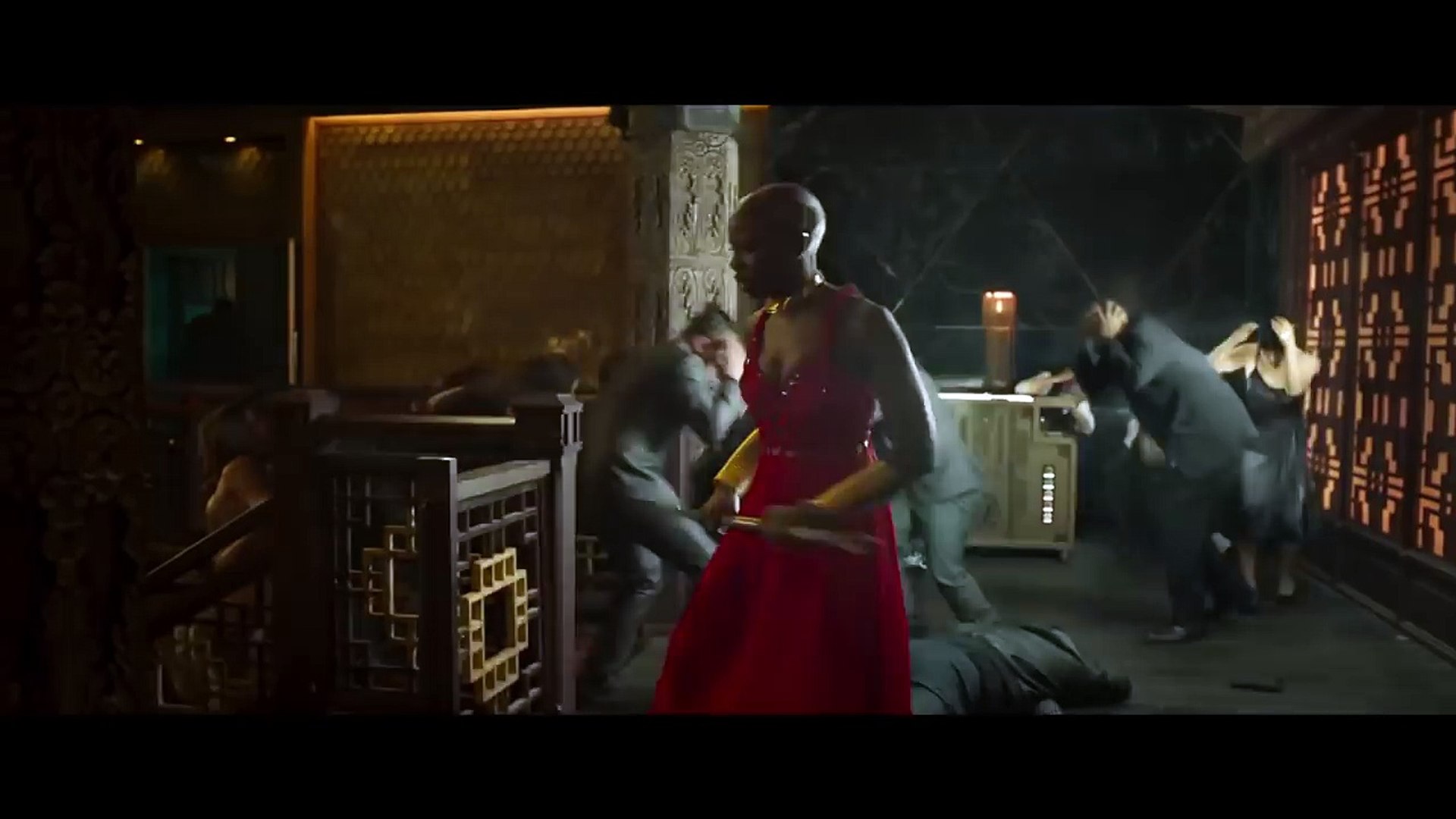Black Panther Casino Fight Scene