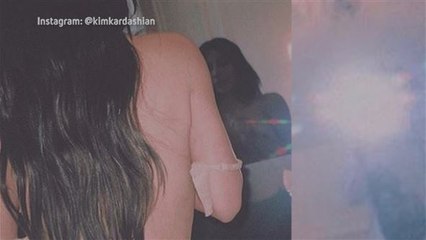 Tochter fotografiert nackte Kim K.: Ein Fall fürs Amt?