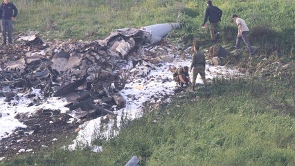 Israeli fighter jet crashes under Syrian fire, says military