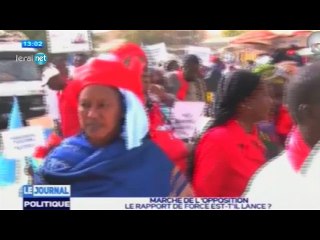 Marche de l'opposition: " nous vivons l’esclavage dans notre propre pays" déclare Mme Amsatou Sow Sidibé