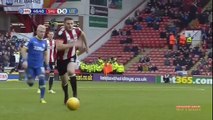 Lasogga GOAL | Sheffield United 1-1 Leeds United - 10/02/2018 - EFL Championship