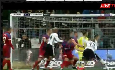 Pepe  Goal  (1:0)  Besiktas - Karabukspor