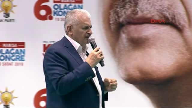 Manisa-Başbakan Binali Yıldırım AK Parti İl Kongresi'nde Konuştu
