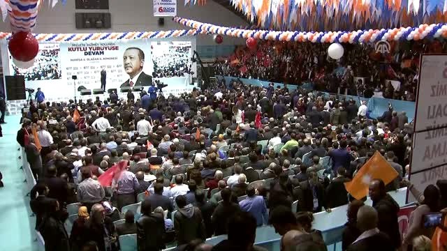 Başbakan Yıldırım, AK Parti Manisa 6. Olağan Kongresi'ne Katıldı