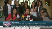 ELN recibe a organizaciones sociales colombianas en Quito
