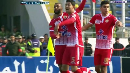 هدف الوداد المغربي الاول في مرمى الرجاء المغربي ـ الديربي