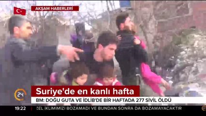 İdlib ve Doğu Guta'da katliam