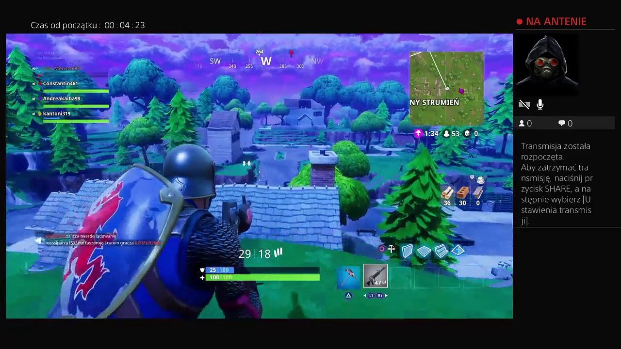 Fortnite mit zuschauern