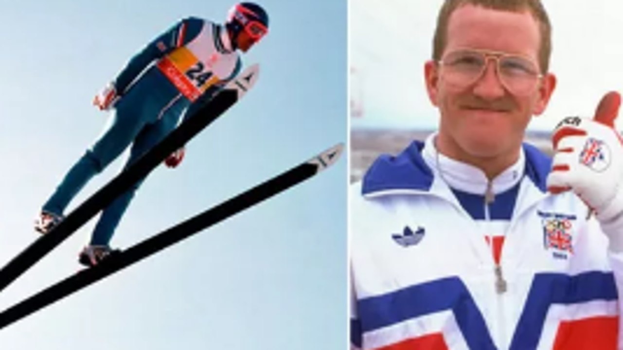 Jeux Olympiques d'hiver de 2018 ouverture et Olympique héros  Eddie L'Aigle