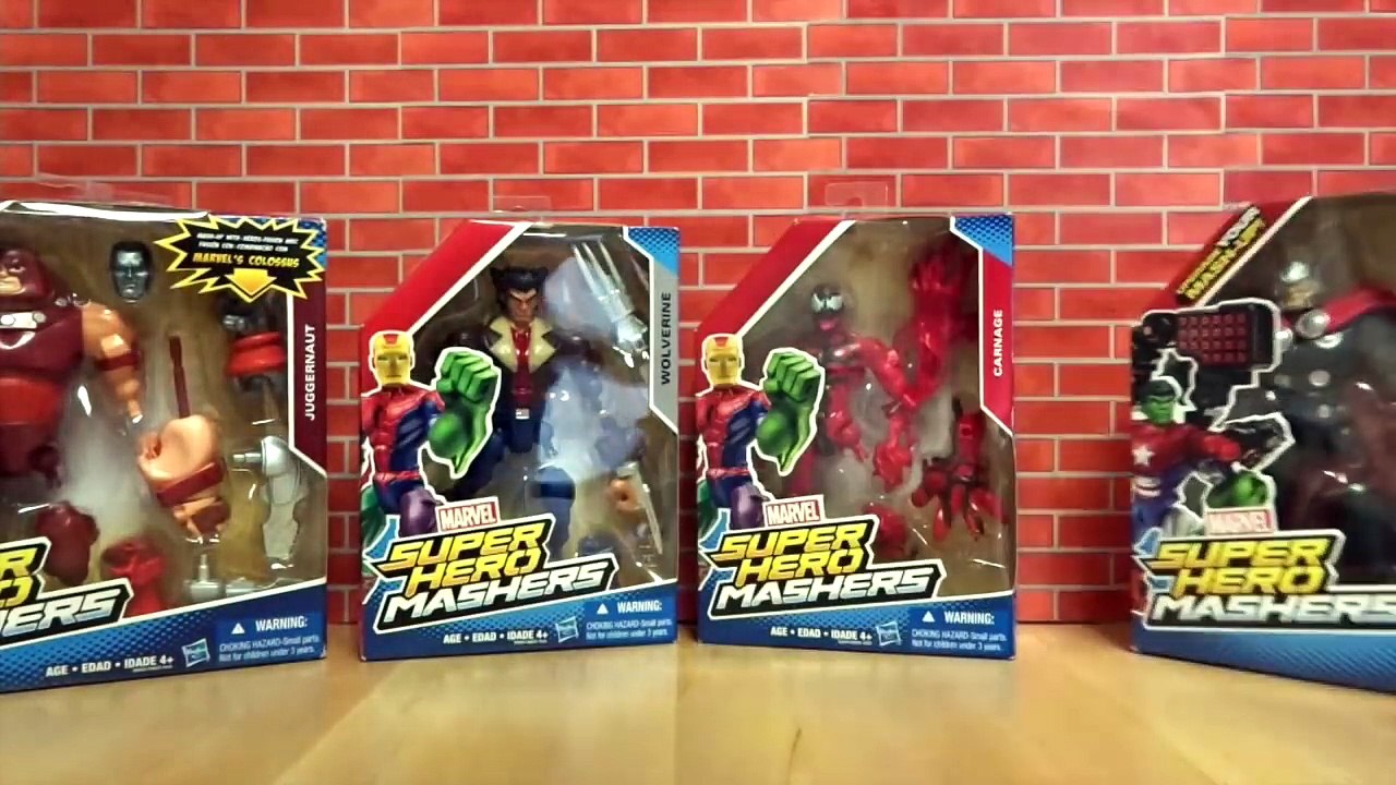 Marvel Super Hero Mashers Thor Wolverine