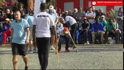 International de pétanque à Saly, Sénégal : Huitième Suchaud VS Guinée