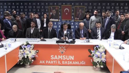 Davutoğlu: '(Zeytin Dalı Harekatı) Eminim, TSK hedeflerine ulaşacaktır' - SAMSUN